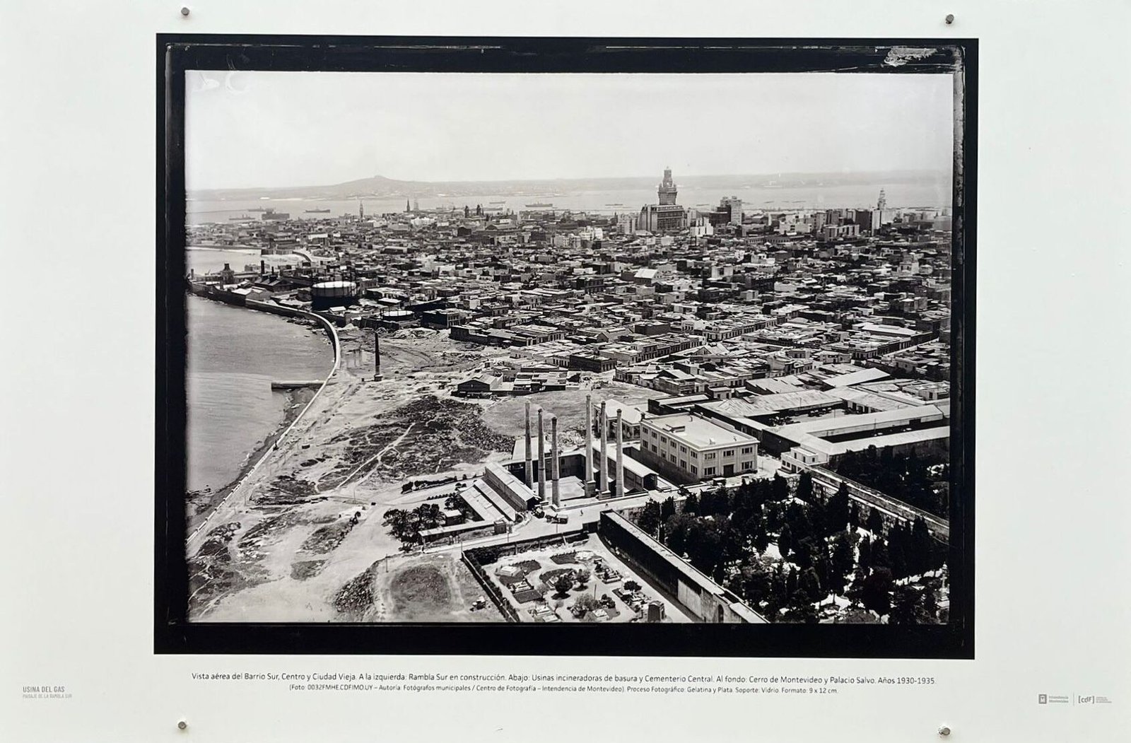 Rambla Sur en construcción 1930-1935